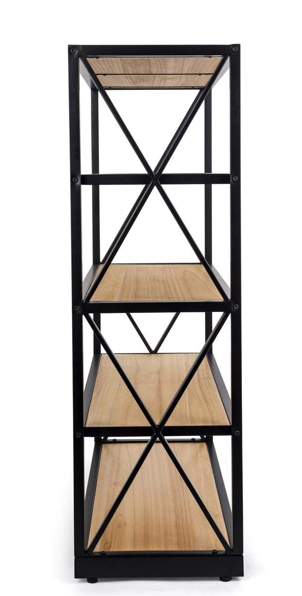 【SALE】wood iron shelf 690*600*225 Amazon.com: HITOMEN Industrial Iron Pipe Shelves, 3 Set 5