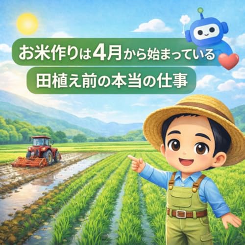 お米作りは4月から始まっている｜田植え前の本当の仕事