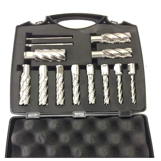 13 Pieces HSS Annular Cutter Set, Broach Bits, Magnetic Drill