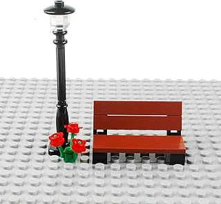 NW City Street Building Blocks Pieces City Accessorices Garden Sencery Accessories Set Building Bricks Kit DIY Building Set Compatible All Major Brands