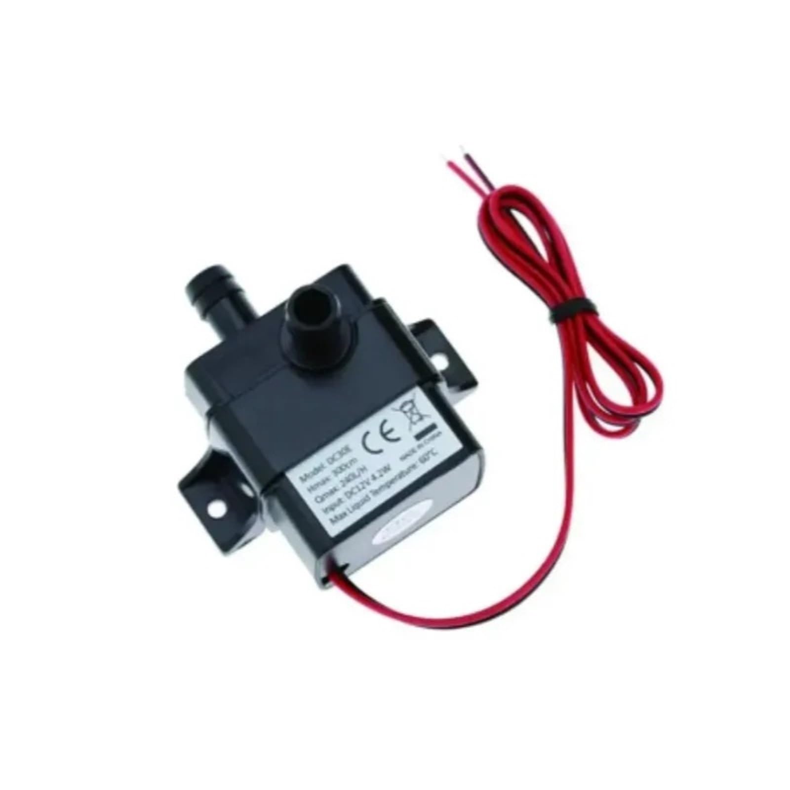 240 l/h pompa wodna DC 12 V bezszczotkowy silnik cyrkulacyjna pompa zanurzeniowa woda (12 V)