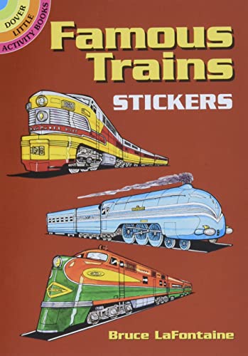 Famous Trains Stickers (Dover Little Activity Books: Travel)