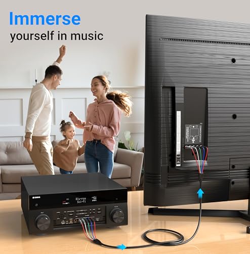 Bluerigger RCA-5-6FT Component Video Cable thumb #1