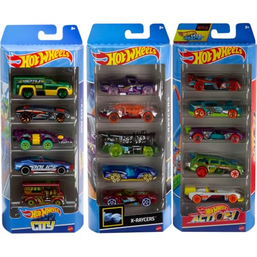 Hot Wheels: Paquete de 15 Coches 1:64 - Temas Exclusivos Amazon
