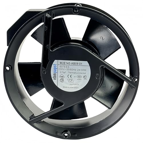 Ventilateur axial contre la surchauffe EBM PAPST W2E143-AB09-01 extracteur haute température 230V