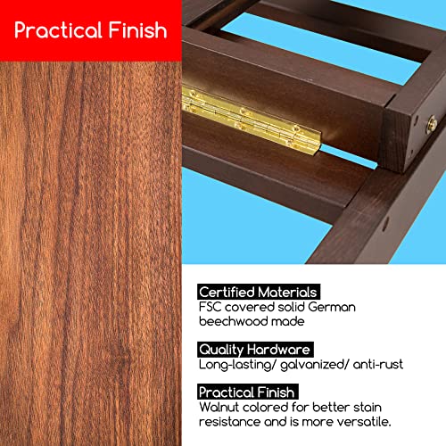 MEEDEN Cavalletto da Studio in Legno di faggio