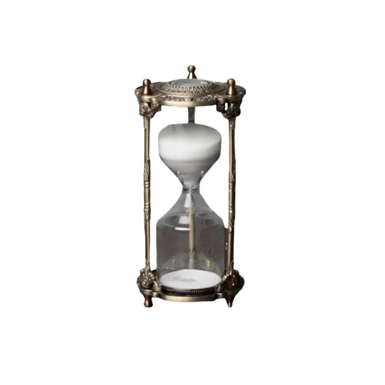 Temporizador de Reloj de Arena en Relieve Artesanal de 2 Piezas para Decoración