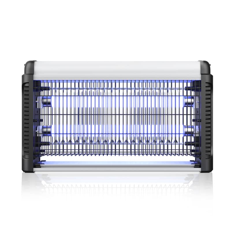 Insetticida con luce UV da 20 W, trappola per insetti per interni ed esterni, trappola per mosche, moscerini, controllo dei parassiti, ETL elencato