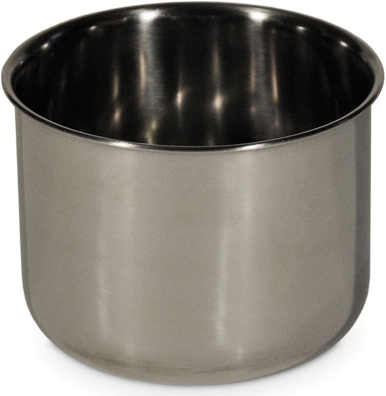 Taza para gallinero de acero inoxidable, suministros para jaulas interiores | Cuencos duraderos para comida y agua para jaula de pájaros, diseño universal para pájaros pequeños y medianos, para comida y riego