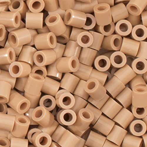 Vaessen Creative Perlas Fusibles, Plastic, Beige, 5mm, 1100