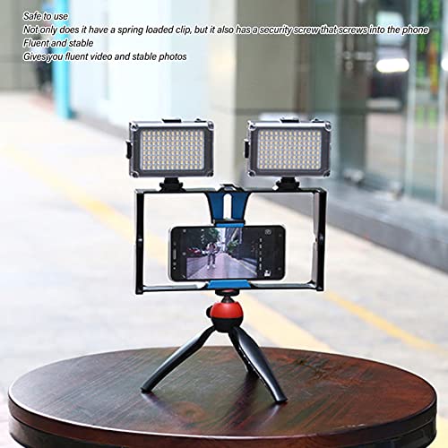 Filmmaking vlogging case smartphone avec support griffe froide et interface 1/4 - 5