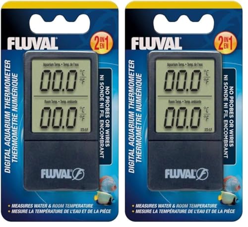 Fluval 2 in 1 Digital Aquarium Thermometer (11193)