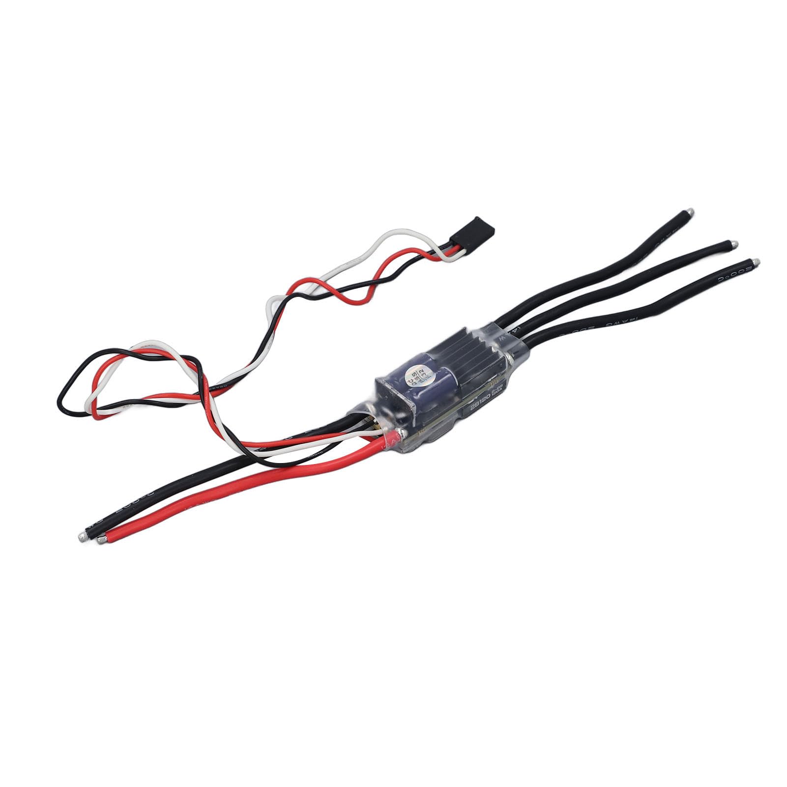 Cocoarm Regolatore di velocità Elettronico ESC Senza Spazzole con BEC Regolabile da 2 a 8S Lipo 120A STM32G071 128KHz PWM Supporto Protocollo Multiplo per RC Drone Aereo Barca Auto