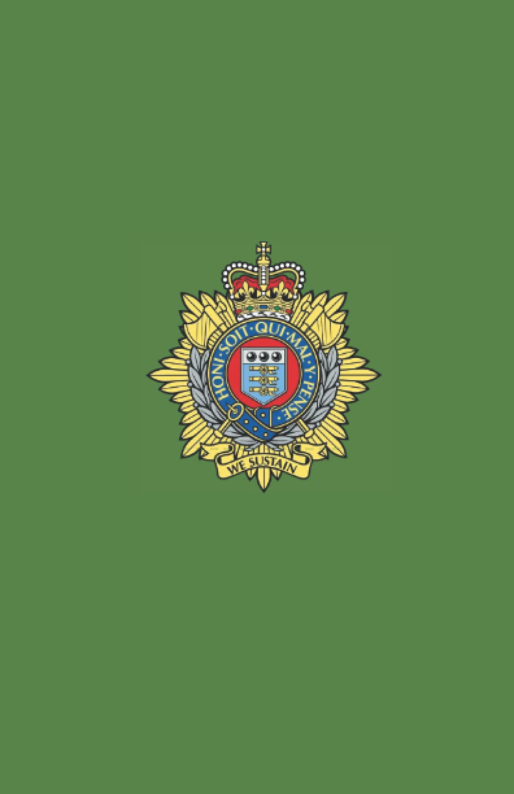 RLC Military Notebook: Royal Logistics Corps notebook gift, Green military notebook (British Army Green Military Notebooks)