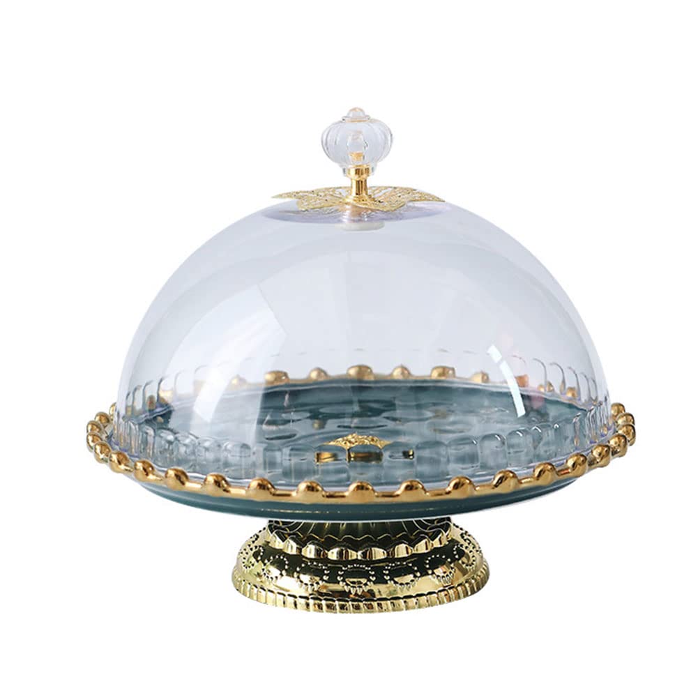 Amazon｜ケーキドーム ケーキスタンド ガラス セラミック 陶器 透明