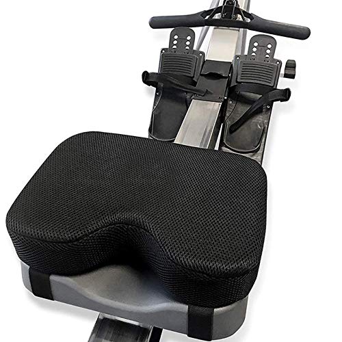 image for wivarra Resistance Rowing Machine Seat Cushion Memory Foam Sports Hori