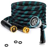 Garden Hose 25FT Lightweight Kink-Free Thick Grip Outdoor