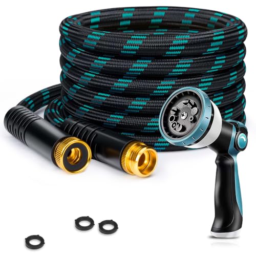 Garden Hose 25FT Lightweight Kink-Free Thick Grip Outdoor
