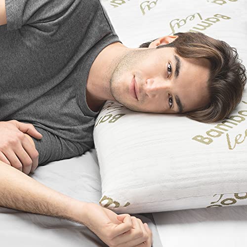 Nackenstützkissen Flowen Kopfkissen Nackenschmerzen Orthopädisches Nackenkissen Memory Foam Kissen Pillows for Sleeping Ergonomisches Nackenschmerzen Polyester Hypoallergen Antibakteriell - Image 6
