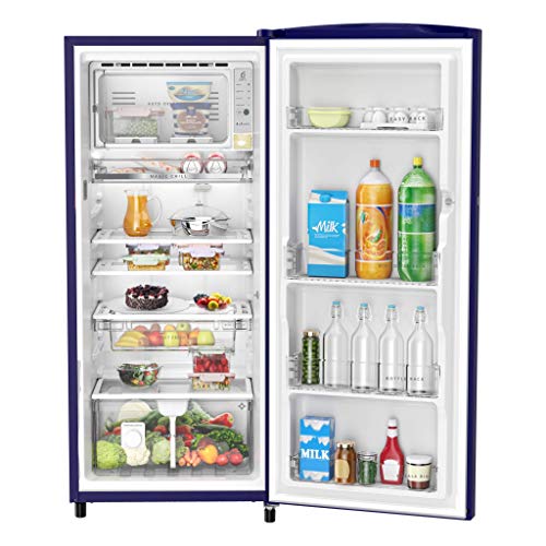 Image of Whirlpool 245 L 4 Star Inverter Direct-Cool Single Door Refrigerator with intellisense inverter technology(260 IMPRO PLUS PRM 4S INV SAPPHIRE FLUME, Sapphire Flume)