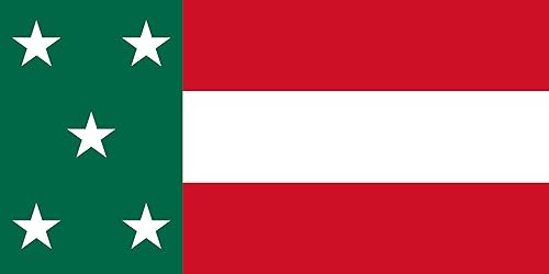 Miniatura 1 de magFlags Bandera grande de la República de Yucatán  Bandera de paisaje  14.5ft  14.5 pies cuadrados  31.5 x 63.0in  30 x 60 pulgadas  100% fabricada