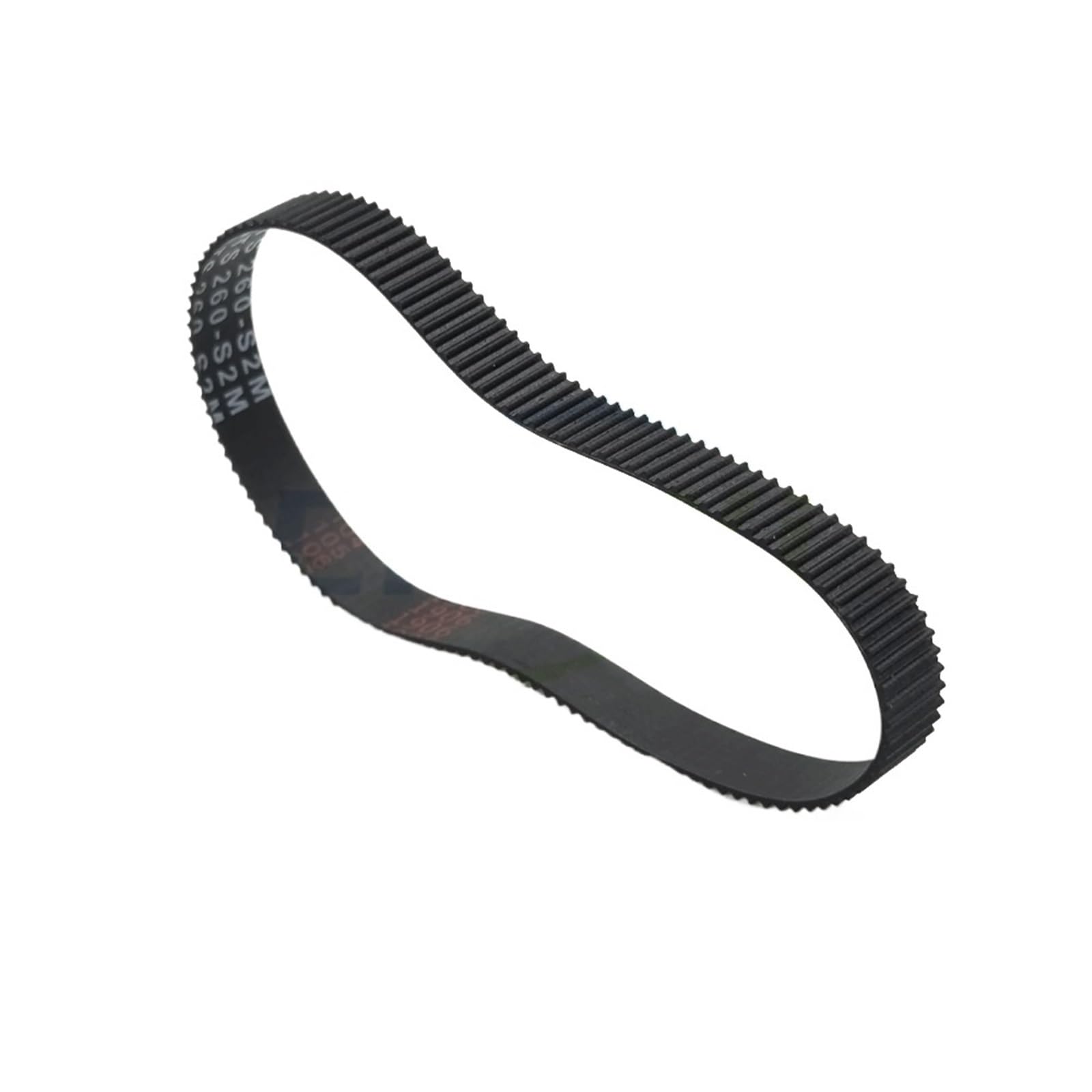 Courroie synchrone S2M dentée en caoutchouc boucle fermée 1pc