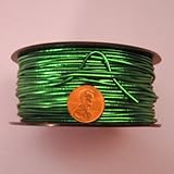 Forest Green Elastic Cord, 2mm X 50Yd