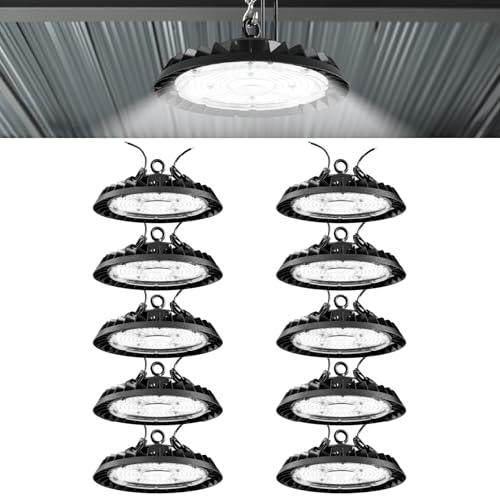 Sunco 10 Pack UFO LED High Bay Light, 150W...