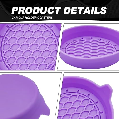 4 piezas insertos universales para portavasos de auto miniatura 3