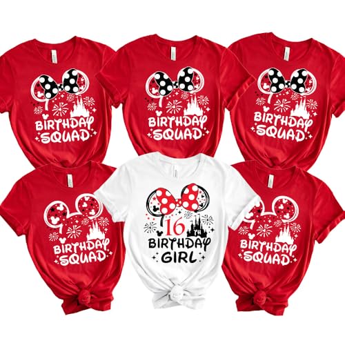 Family Vacation Matching Birthday Shirts, Custom Magic Birthday Tees (BC253) Multicolor