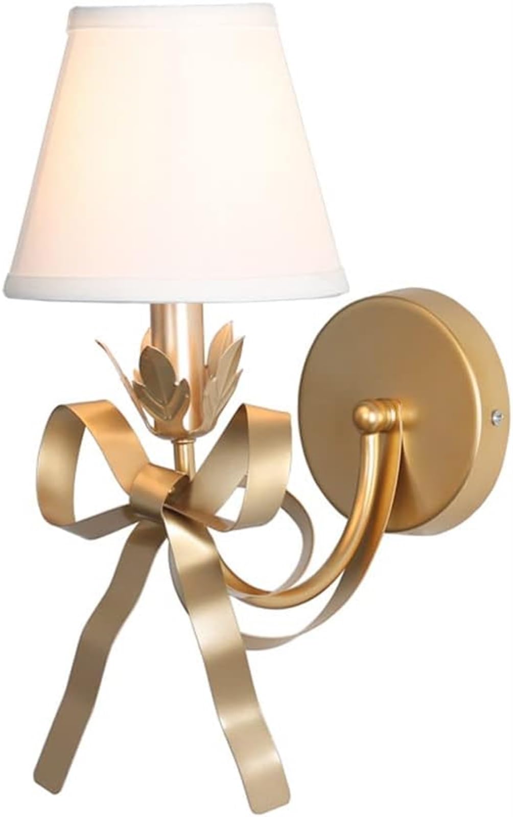 HXYSXHJUO Modern Wall Sconce - Princess Light, Fabric Fixture for Bedroom, Bedside, Children's Room, Nordic Style, E14