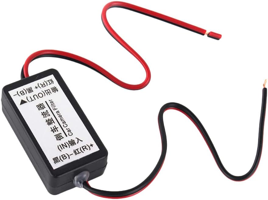 Revertir el relé del rectificador de la cámara,la Imagen de Vista Posterior,el rectificador del Filtro de energía de la Pantalla de Bienvenida Confiable Adecuado para Mercedes-Benz Audi VW Ford Opel