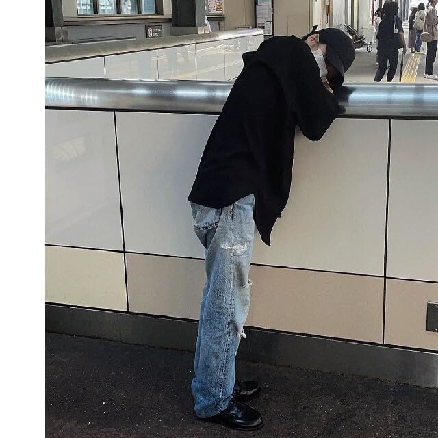 Amazon.co.jp: RNA 90年ヴィンテージ裾ダメージーンズ ワッペン バック  