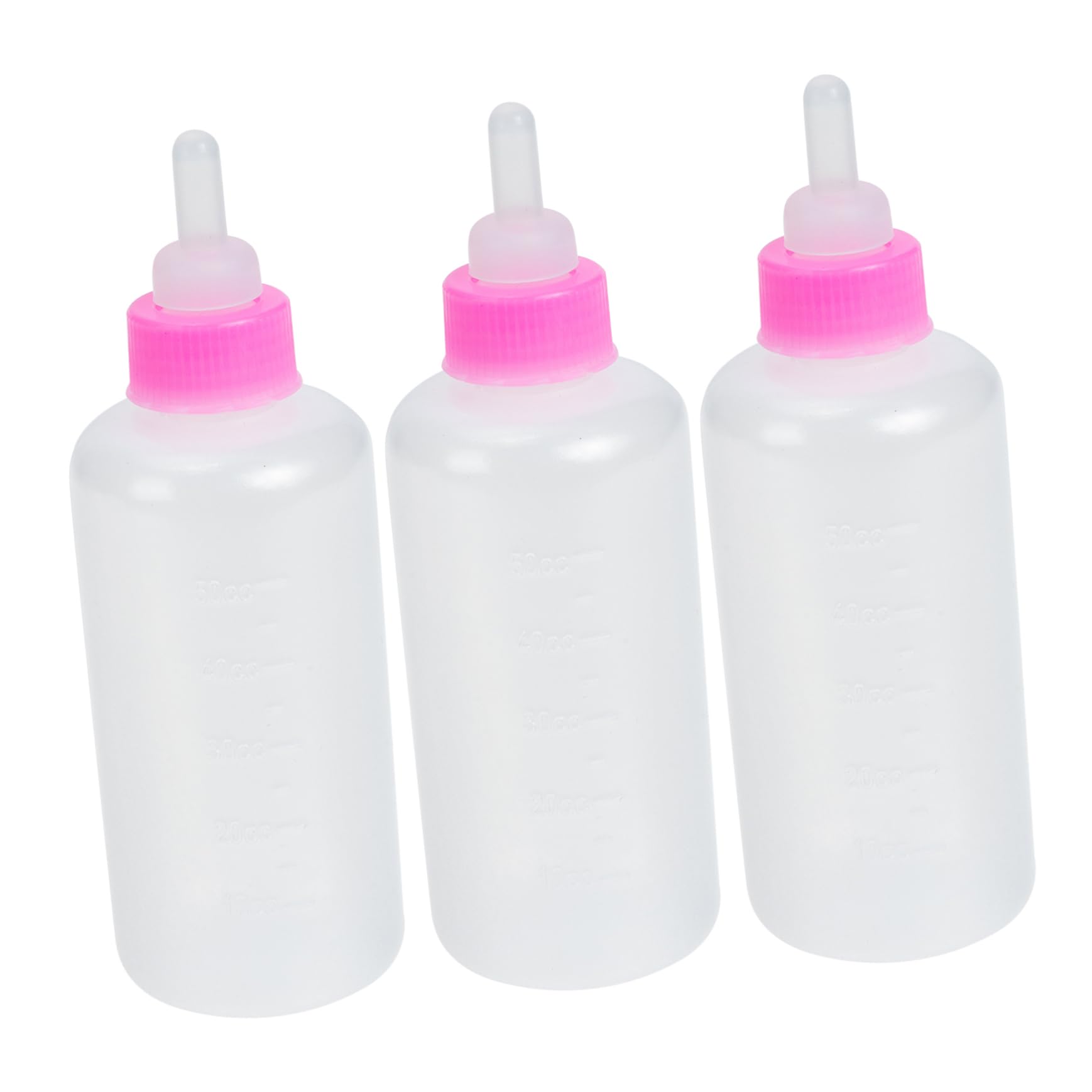 GRIRIW 3pcs Pet Dog Feeding Bottles Cat Milk Bottle Pet Nursing Supplies for Kittens