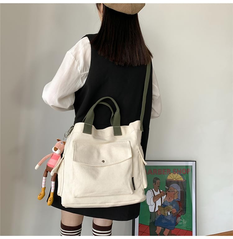 Bolso Tote de lona CROSSBABY para mujer miniatura 4