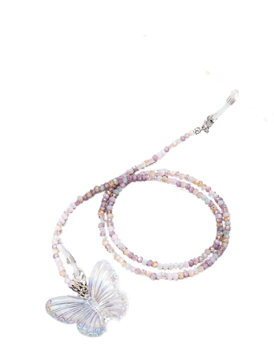 GenericButterfly beaded Glasses Chain