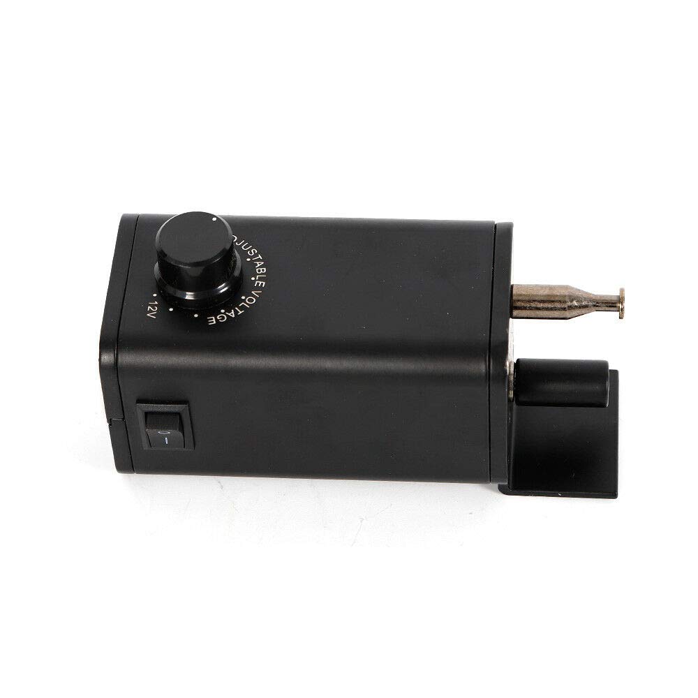MINUS ONE 15W Grillmotor BBQ Grillspieß Drehspieß Rotisserie Getriebemotor für Grillspieß, Rotisserie, DC 3-12V mit Adapter