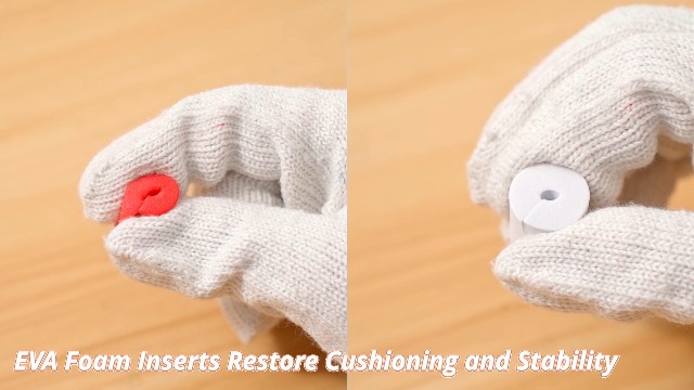 Image of Washing Machine Damping Grease with Foam Inserts for Suspension Rods, Vibration & Noise Reduction, Compatible with Samsung & Other Top-Load Washers (3.5oz,White Red,20pcs)