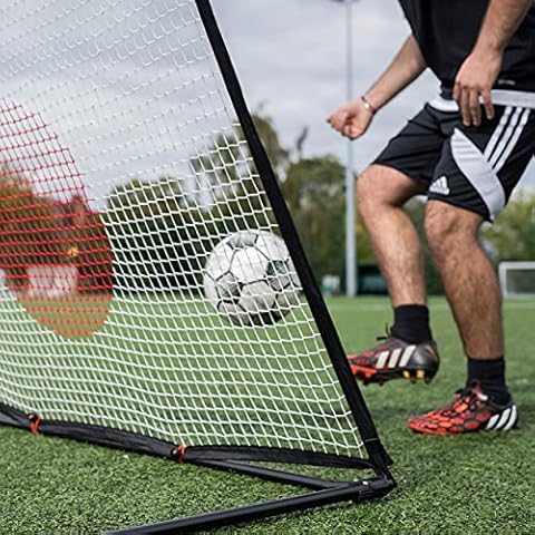QUICKPLAY Spot Target Football Rebounder | Perfect for Team or Solo Football Training Cover