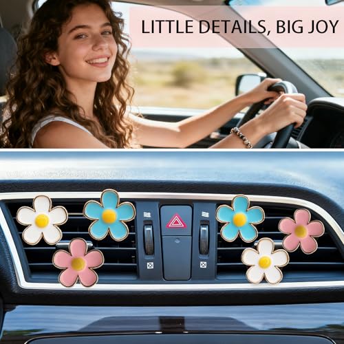 50% Off ORIESSE Daisy Car Air Freshener Vent Clips - Image 4