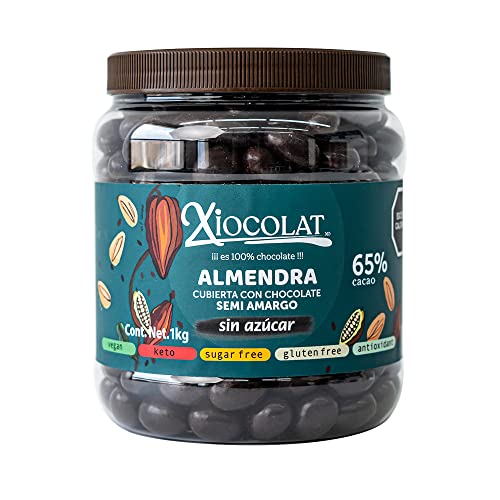 Recopilación de Chocolate para Fuente Walmart - 5 favoritos. 39 Xiocolat Almendra con Chocolate sin Azucar 65% Cacao