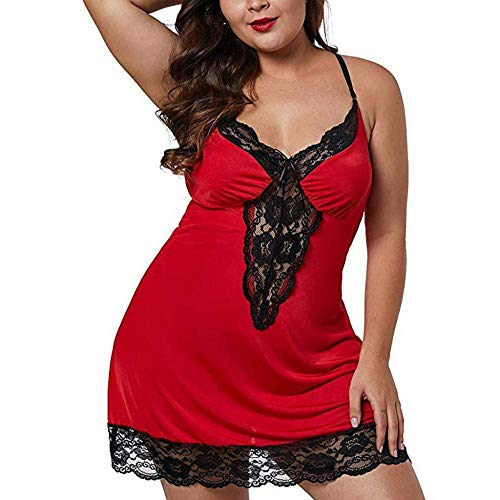 Ensemble lingerie sexy dentelle col v avec jarretière pour nuit romantique