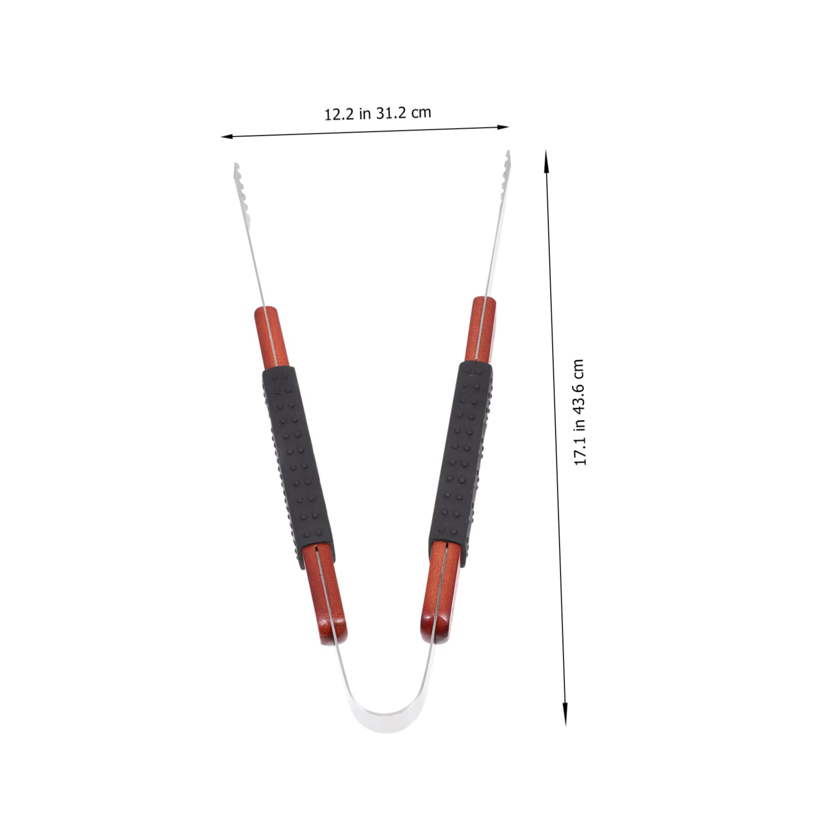 Holibanna Grill Tongs Handle Meat Clamp for Bbq Outdoor Cooking Kitchen Tool for Parties Restaurants and Family Gatherings