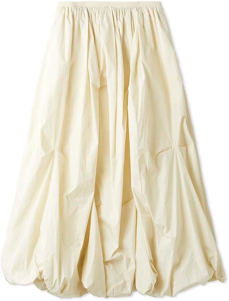 emmi/タックボリュームバルーンスカート eco タックボリュームバルーンスカート(ロングスカート