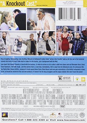 Get Shorty DVD película de comedia y gánsteres audio castellano 3
