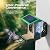 Bird Feeder with Camera Solar Powered 2K HD Video, 10,000+ Species AI Recognition, Real-Time App Alerts, and Weatherproof Design for Effortless Birdwatching, Gift for Father's Day, Grass Green