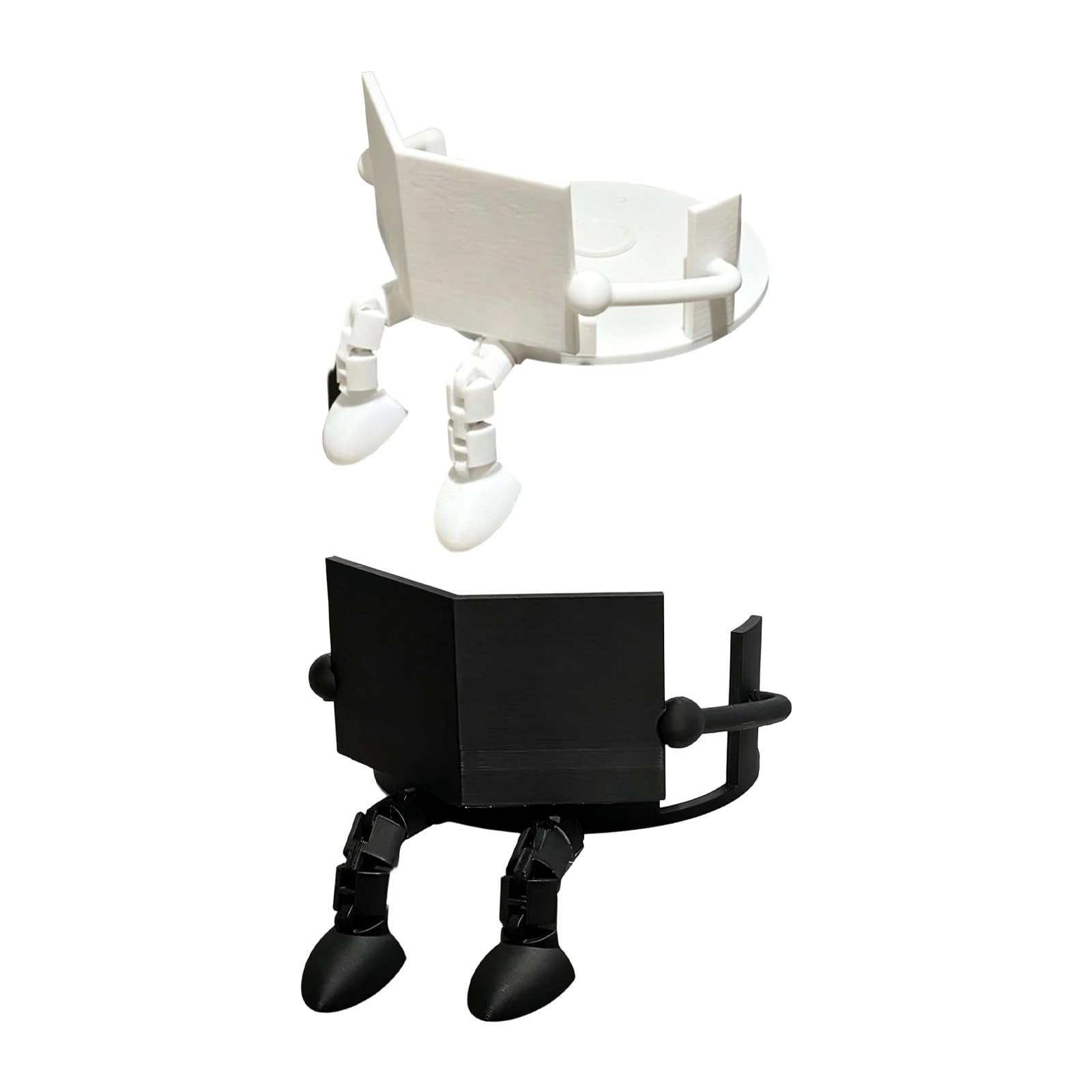 Tsophreniq Entertaining Human Outline Toilet Roll Dispenser Practical Yet Visually Gratifying Addition to Any Restroom Permanent Rack