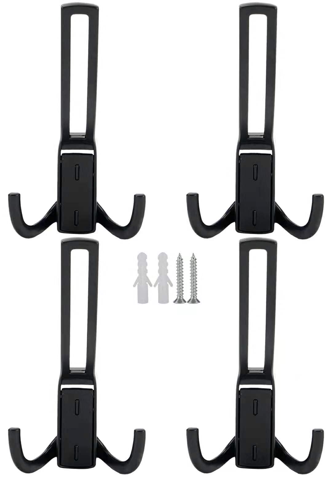 matte black coat robe hooks product photo