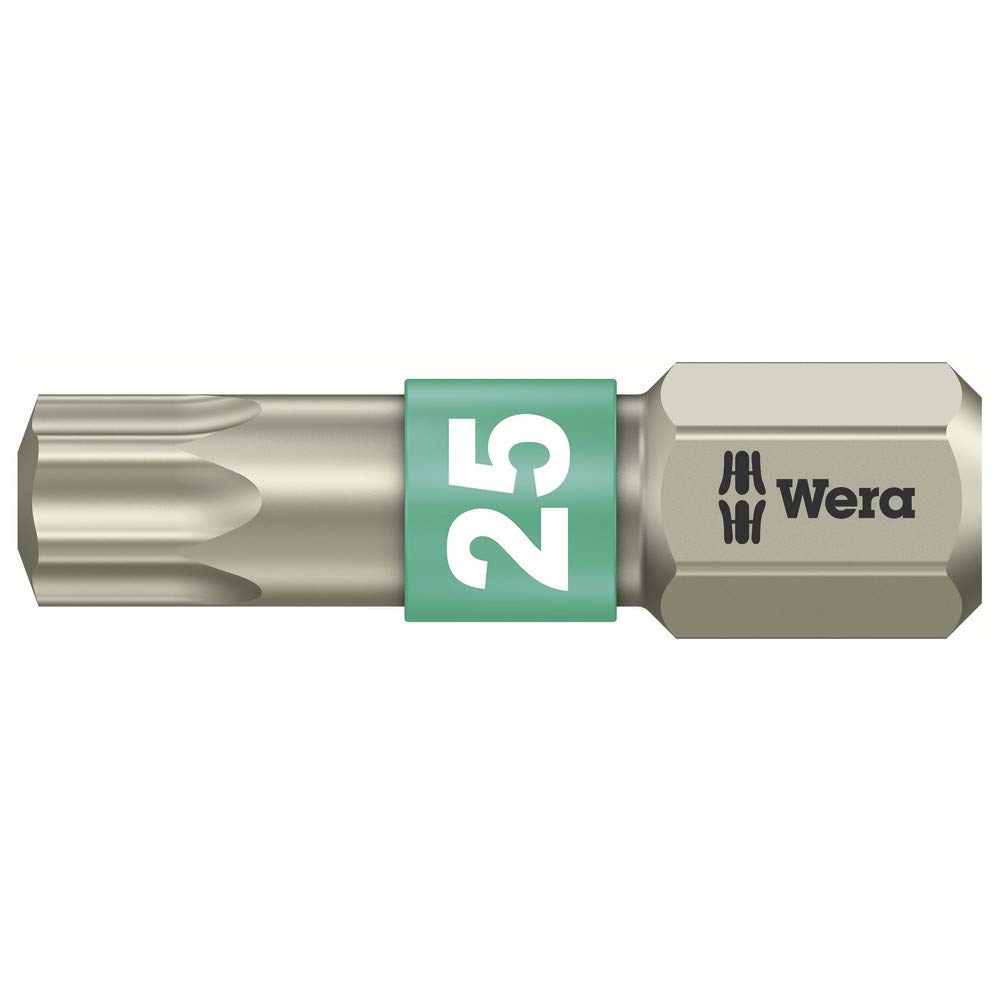 Wera - 3867/1 TS Torx TX8 Torsion Stainless Steel Insert Bit 25mm