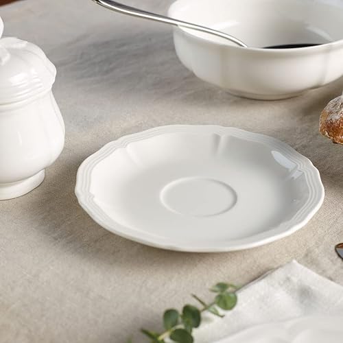 Miniatura 3 de Villeroy & Boch Plato Manoir, Porcelana Premium, Blanco, 15cm5.9in
